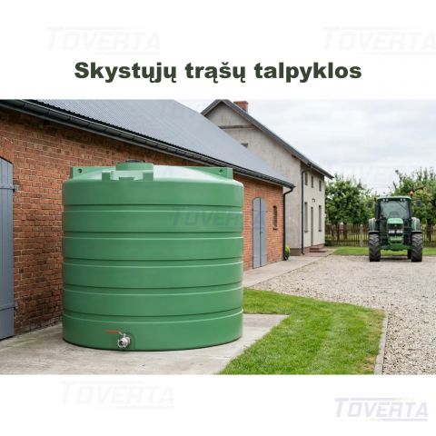 23 000 litrų talpykla skystosioms KAS trąšoms