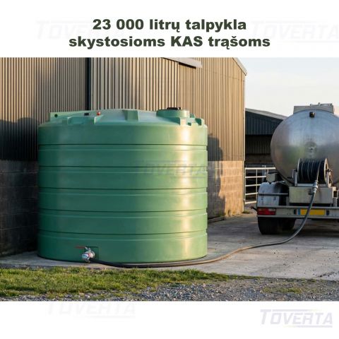 23 000 litrų talpykla skystosioms KAS trąšoms