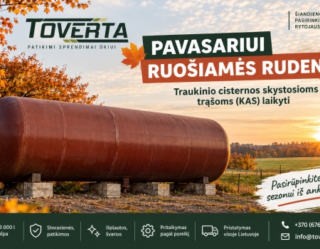 Kodėl skystųjų trąšų laikymu verta pasirūpinti jau rudenį?
